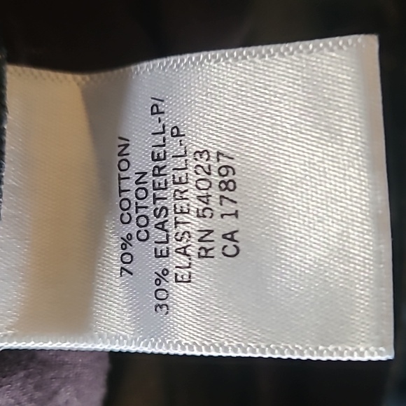 Banana Republic Petites, 28/6P, Dark Denim Blue Jeans - Picture 6 of 8